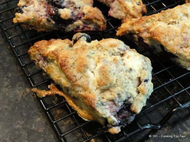 wonderful scones remove from oven and cook on rack