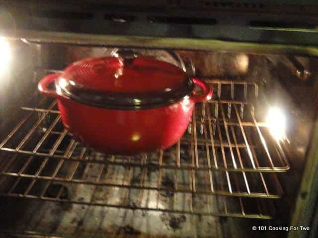 finish in the oven finish in the oven