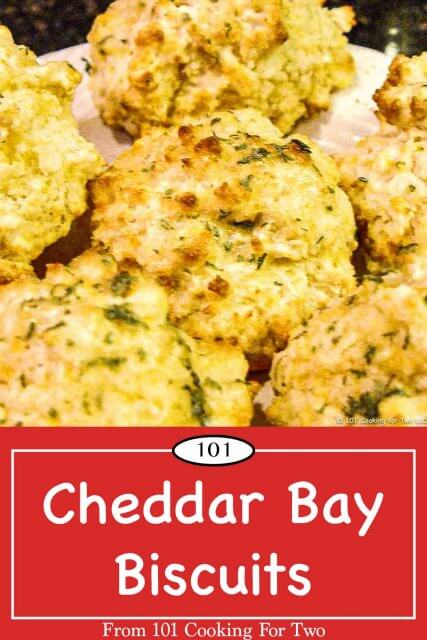 graphic for Pinterst of Cheddar Bay Biscuits