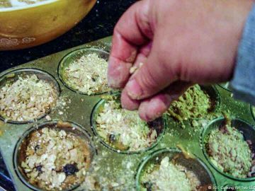 sprinkle with topping