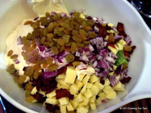 Mix well Mix ingredients well