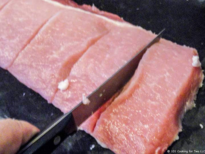 deepen rib slices to 50%