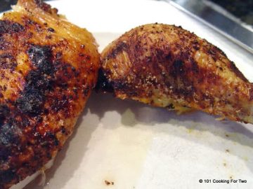 Crispy Spiced Up Oven Roasted Chicken