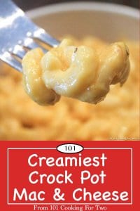 Graphic for Pinterest of Mac and Cheese