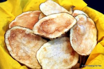 Healthy Microwave Potato Chips from 101 Cooking For Two
