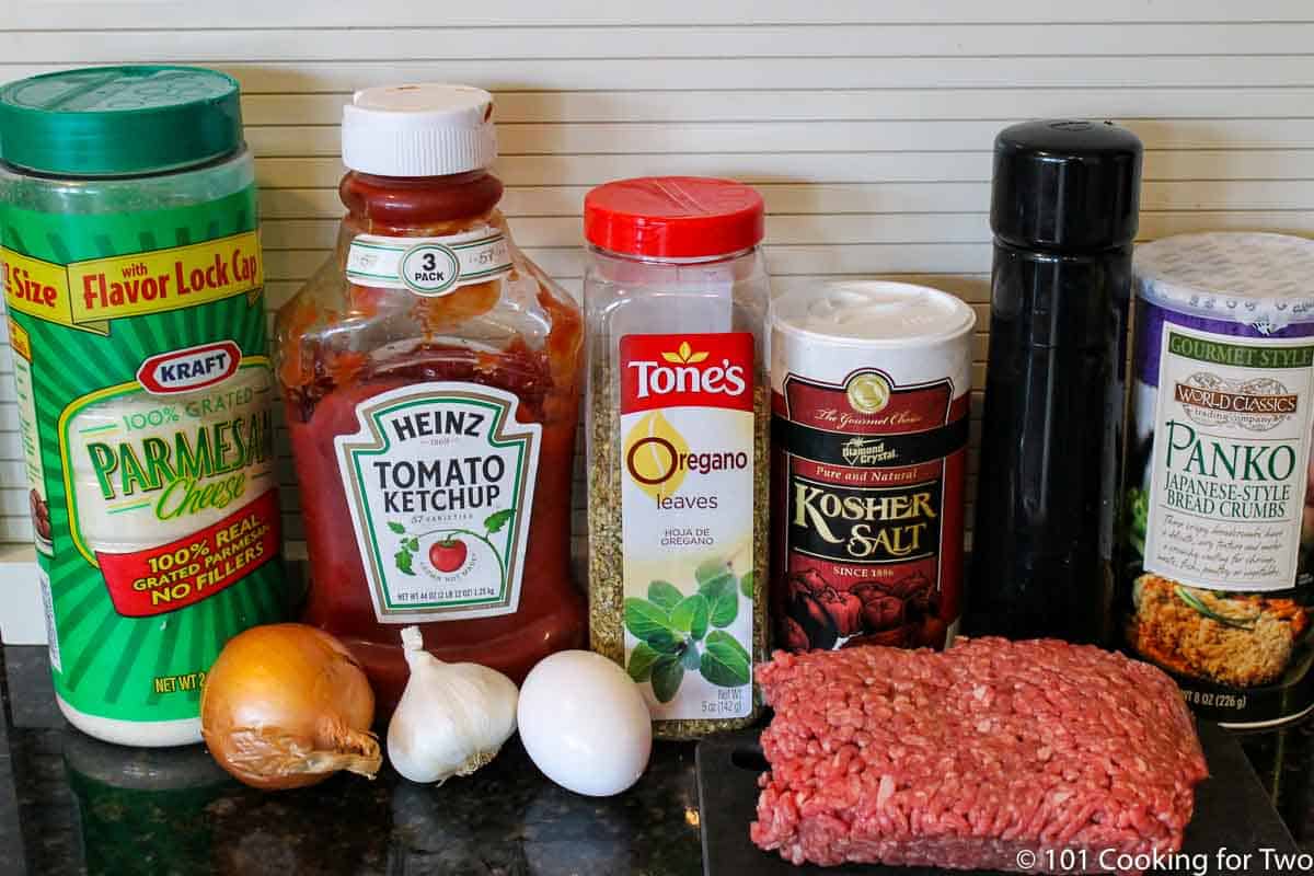 burger with spices and onion