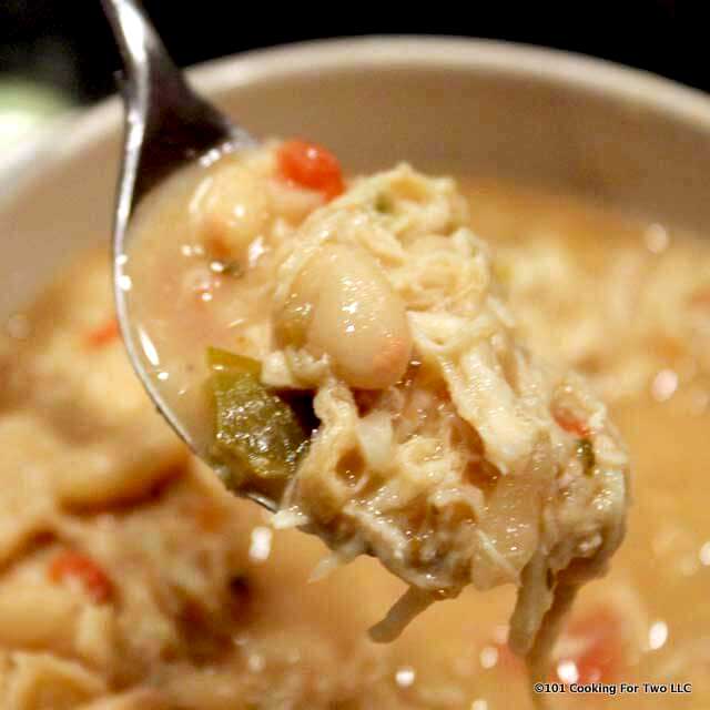 Ultra Simple Crock Pot White Chicken Chili 101 Cooking For Two