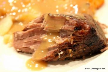 Crock Pot Pot Roast with Gravy from 101 Cooking For Two