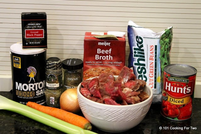 ingredients for soup