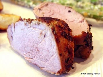 Spiced Rubbed Pork Tenderloin from 101 Cooking for Two