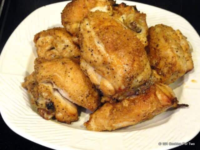 Oven Baked Crispy Garlic Bone-in Skin-on (Split) Chicken Breast Oven Baked Crispy Garlic Bone-in Skin-on (Split) Chicken Breast from 101 Cooking For Two