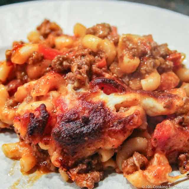 Cheesy American Goulash 101 Cooking For Two