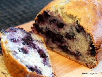 Blueberry Banana Bread from 101 Cooking For Two