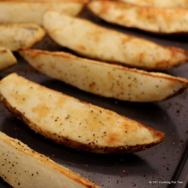 Baked Parmesan Potato Wedges 101 Cooking For Two