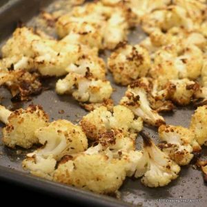 Parmesan Roasted Cauliflower from 101 Cooking for Two