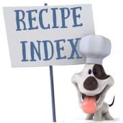 Recipe Index from 101 Cooking for Two - Everyday cooking for the smaller household