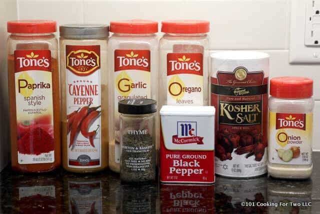 Homemade Blackened Seasoning from 101 Cooking for Two