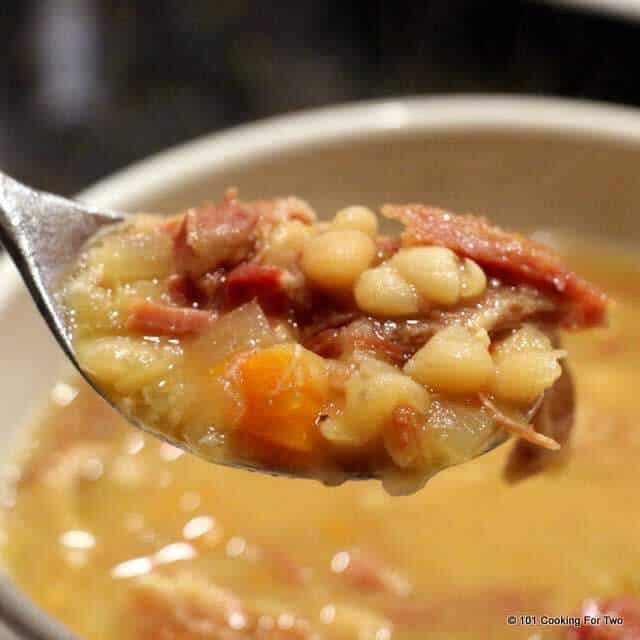 Crock Pot Ham Bone and Bean Soup 101 Cooking For Two