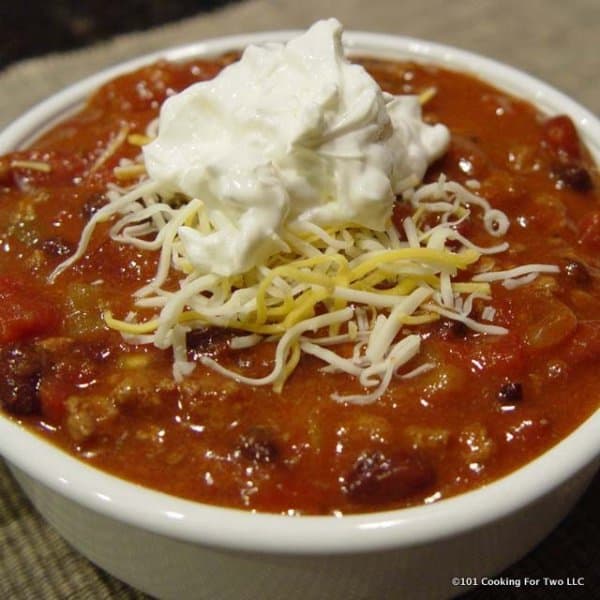The Best Taco Chili—Crock Pot or Stovetop - 101 Cooking For Two