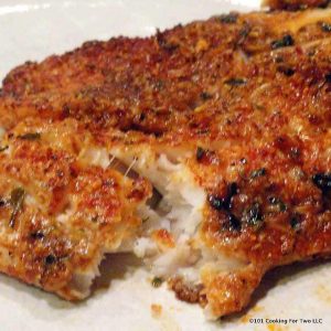 Easy Oven Baked Parmesan Crusted Tilapia from 101 Cooking For Two