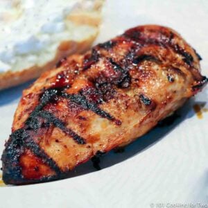 Honey glazed chicken breast large