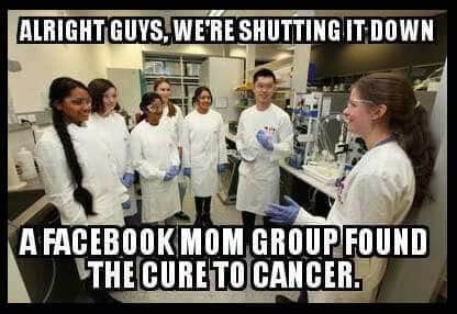 Curing Cancer meme from Married to Medicine Blog
