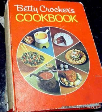 image of the Betty Crocker Cookbook 1972