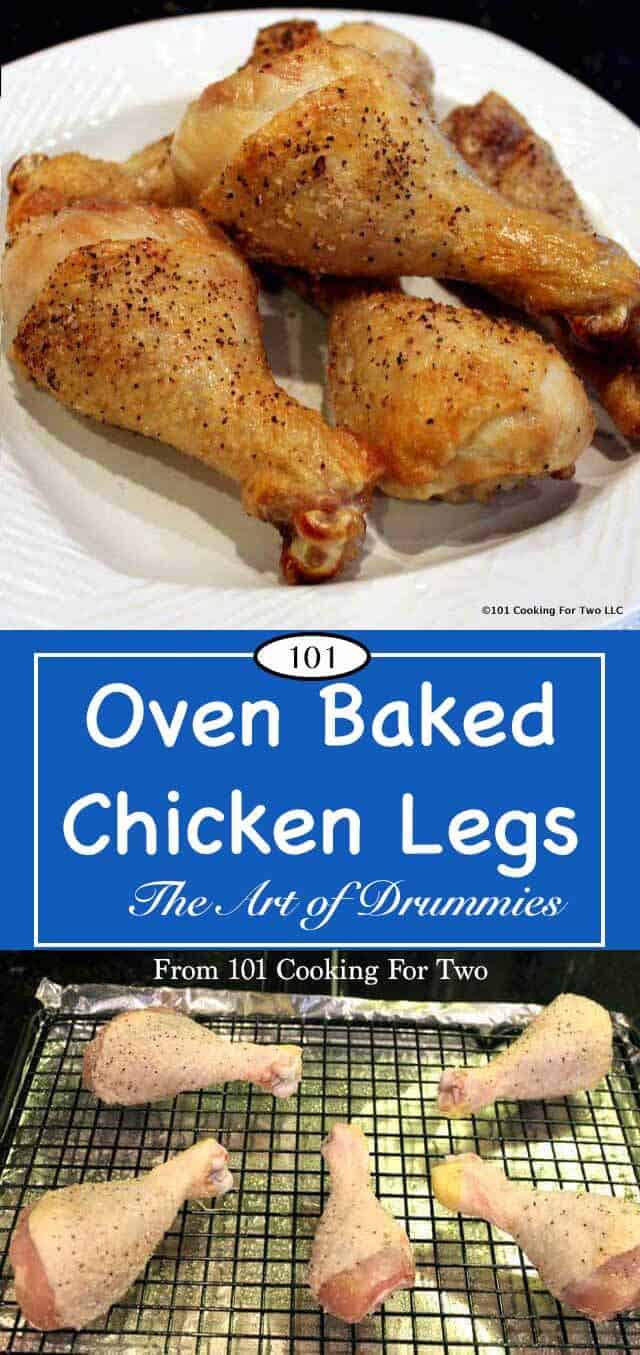 Oven Baked Chicken Legs - The Art of Drummies | 101 Cooking For Two