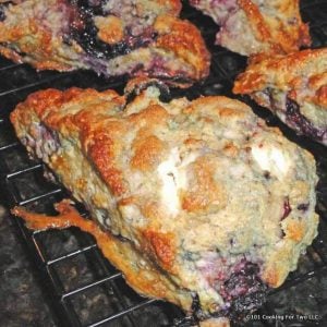 Whole Wheat Blueberry Scone from 101 Cooking for Two