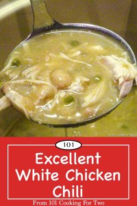 Excellent White Chicken Chili | 101 Cooking For Two