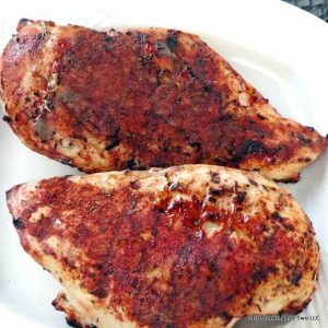 Grilled Blackened Chicken Breasts from 101 Cooking for Two