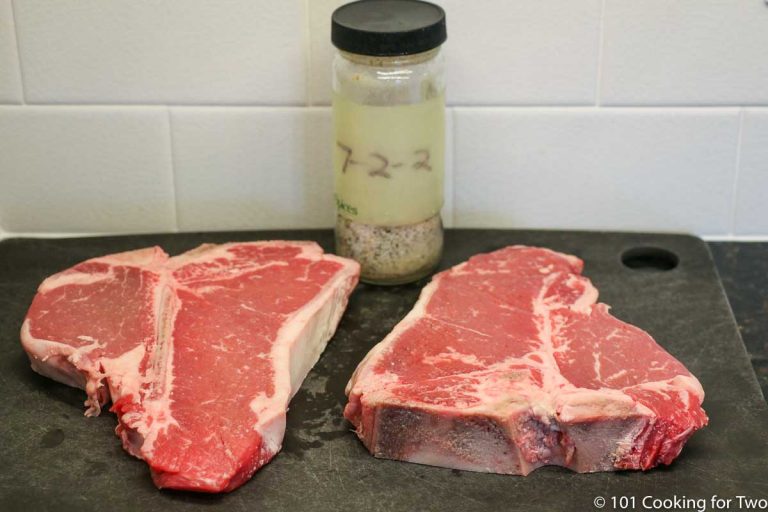 Grilled T-bone Steak and Porterhouse Steak - 101 Cooking For Two