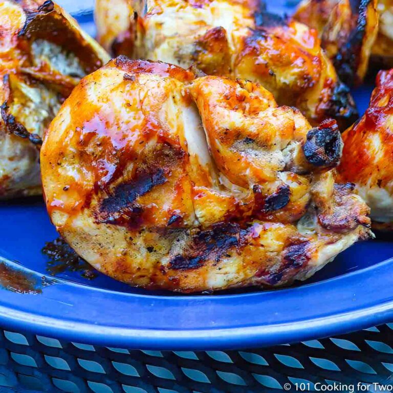 Grilled BBQ Split Chicken Breasts - 101 Cooking For Two