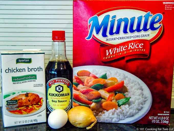 ingredients for fried rice