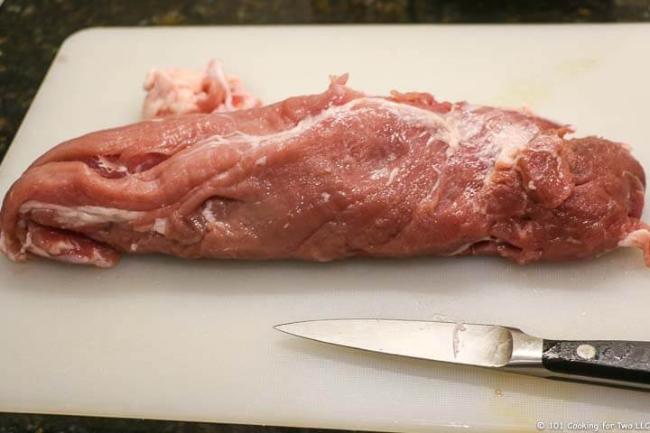 trimmed pork tenderloin