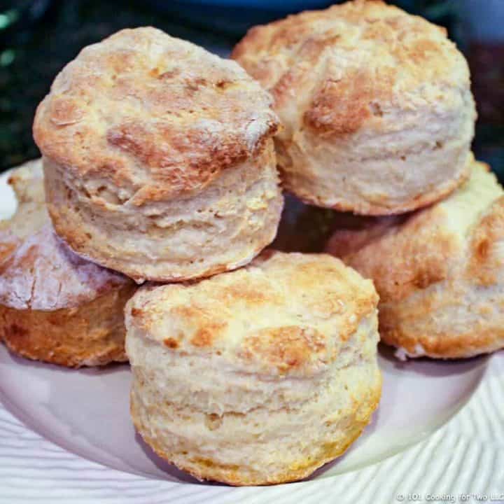 Zero Fat Biscuits on plate