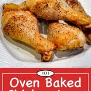 Oven Baked Chicken Legs The Art Of Drummies 101 Cooking For Two