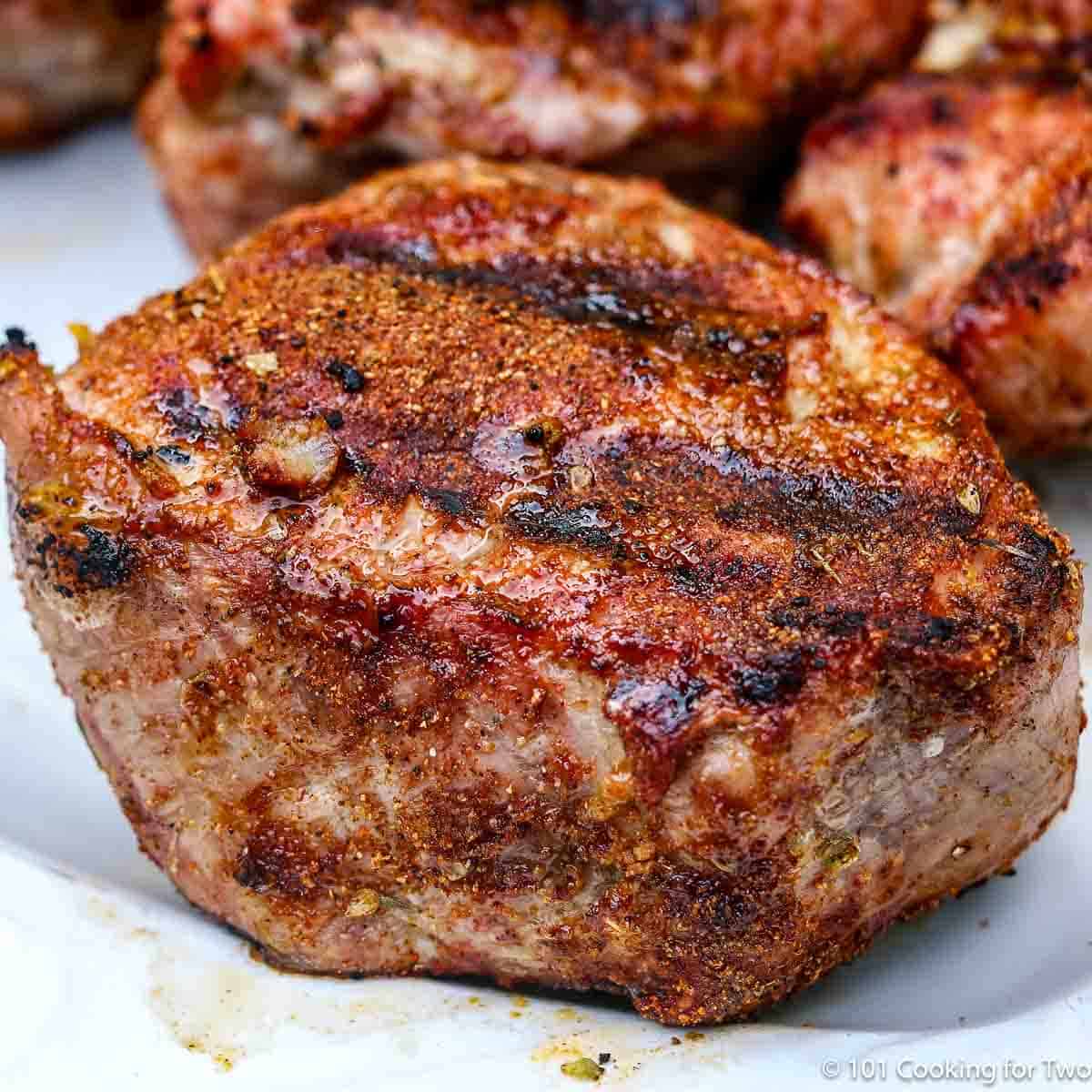 Grilled Pork Tenderloin Medallions - 101 Cooking For Two