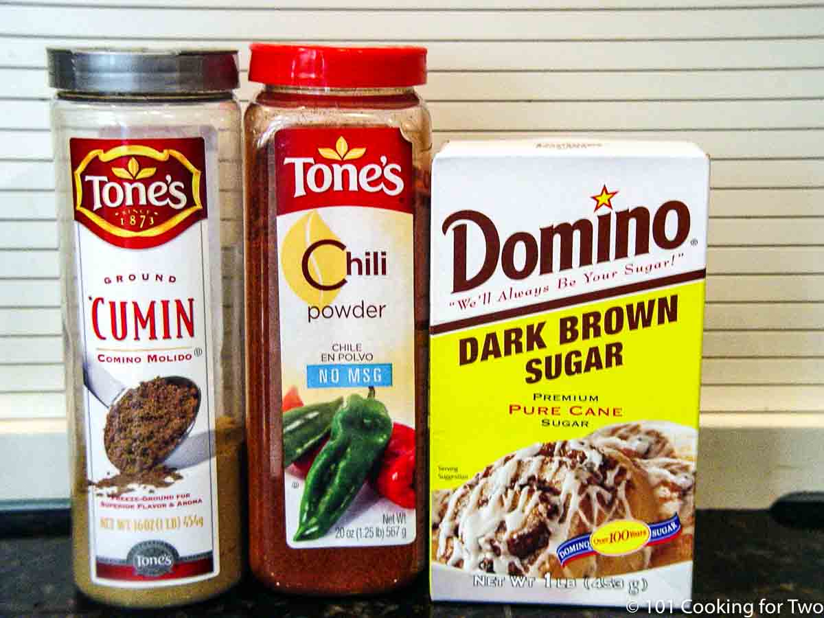 brown sugar with spices