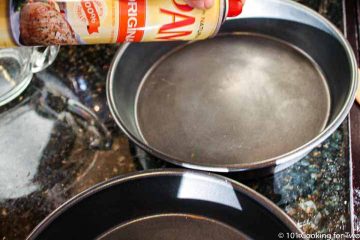 Coating baking pans with PAM