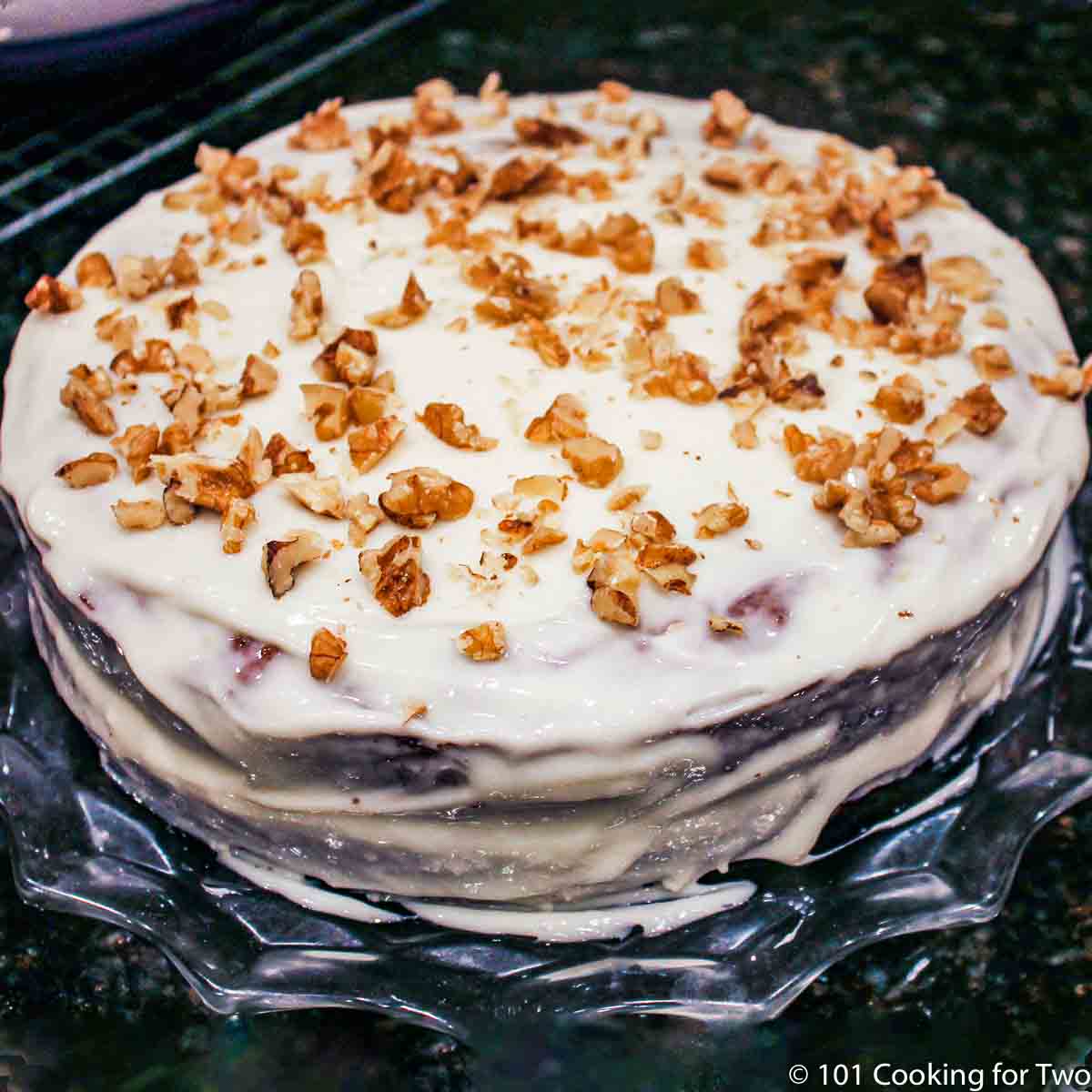 Healthier Low Fat Carrot Cake 101 Cooking For Two