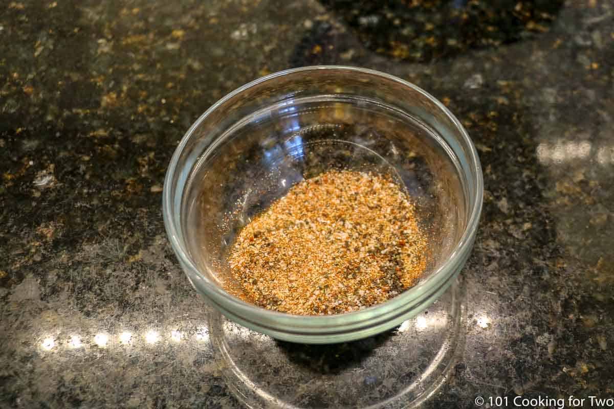 spices mixed in a small bowl