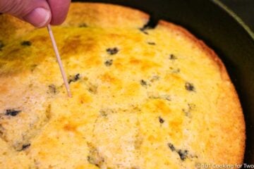 checking for don with a toothpick