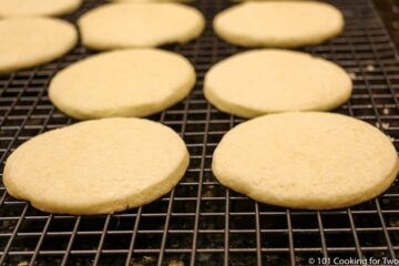cookies on a cooling rack