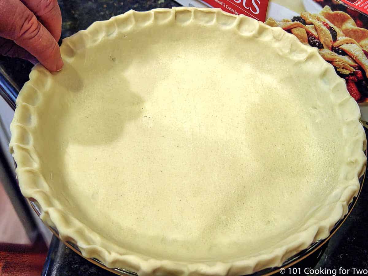 raw pie crust ready for the oven-3