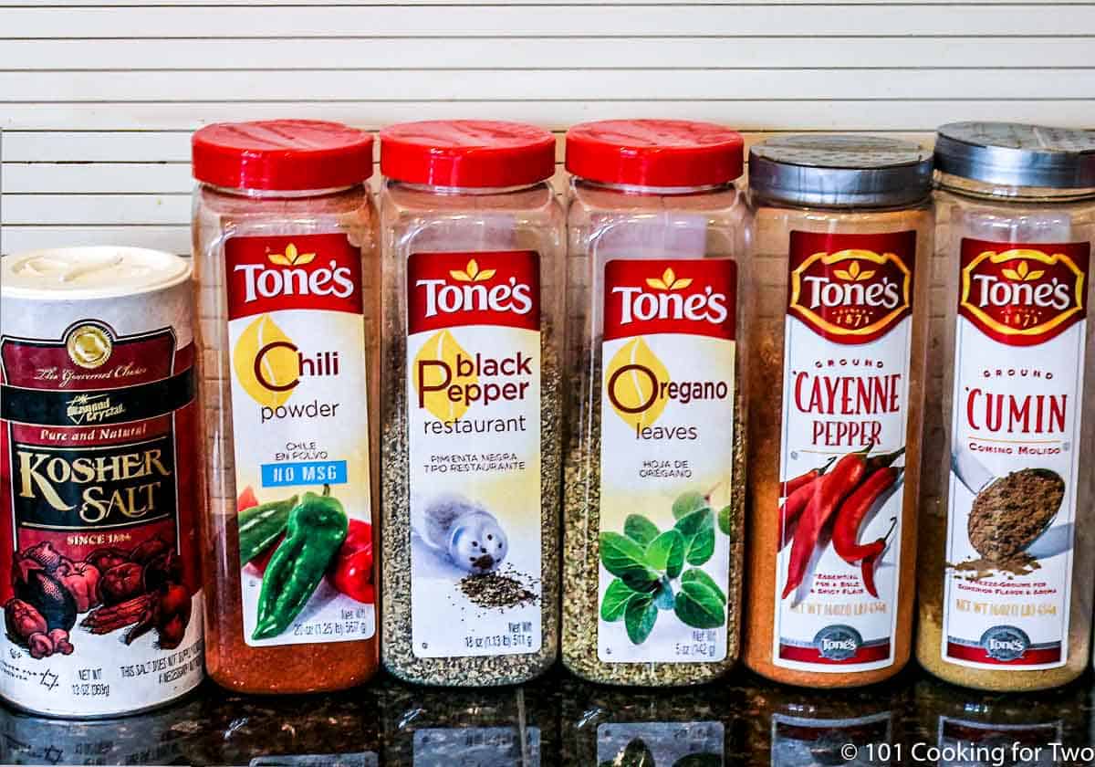 spices for taco meat