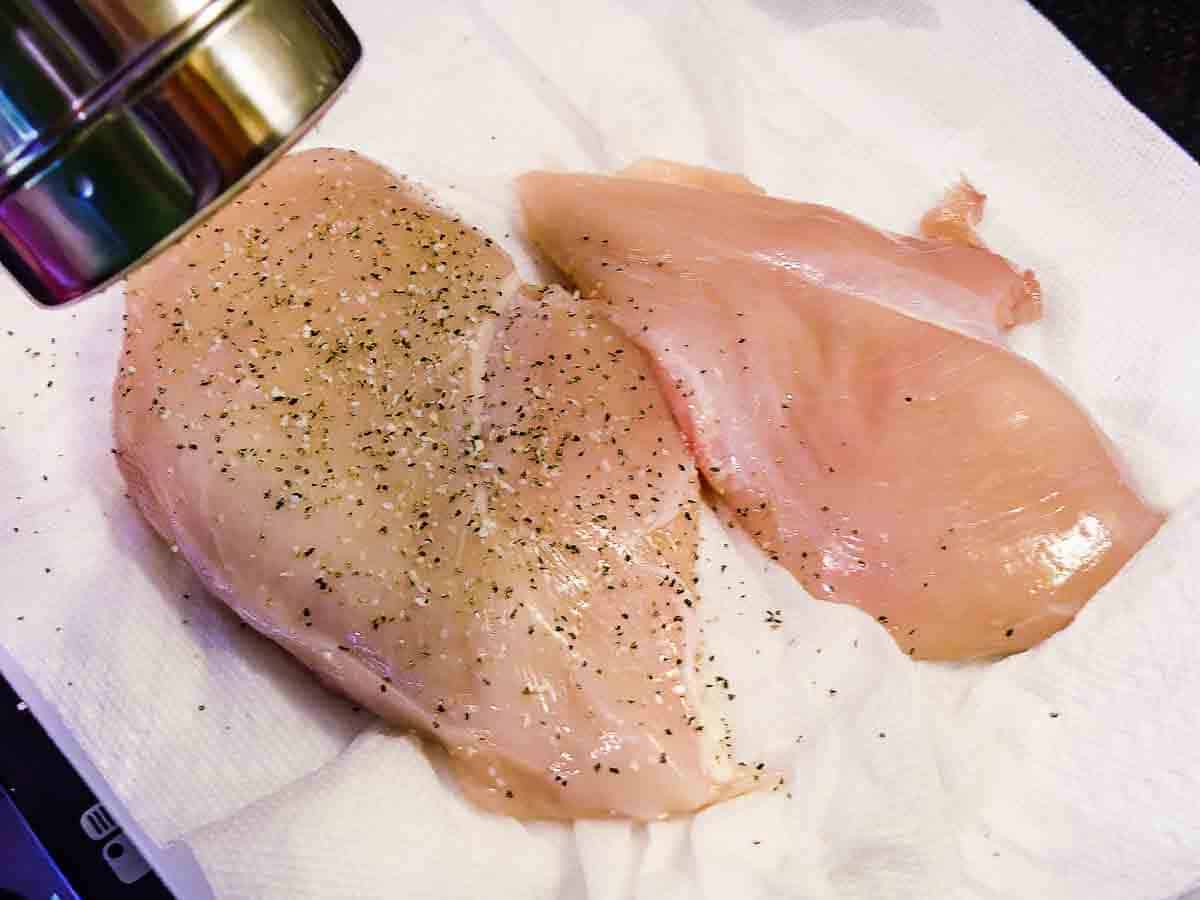 seasoning chicken to taste