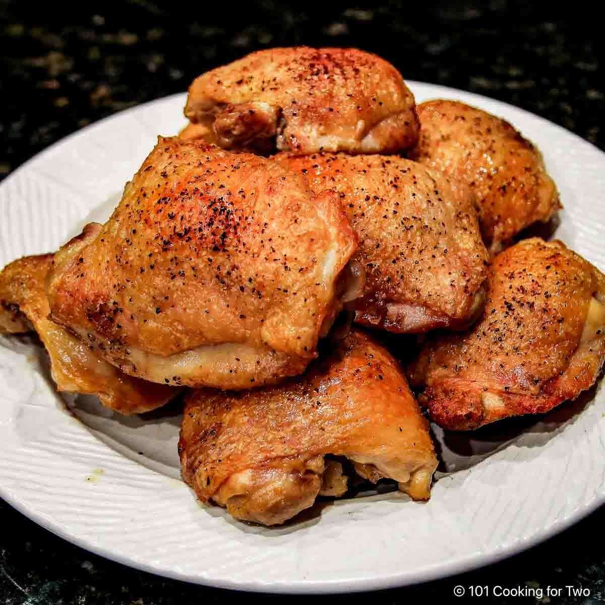 Simple Crispy Roasted Chicken Pieces In Oven Easy Way - Give Recipe