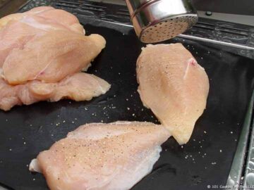Seasoning chicken cutlets