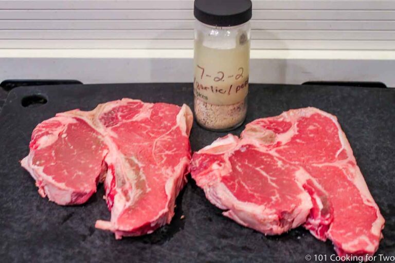 Grilled T-bone Steak and Porterhouse Steak - 101 Cooking For Two